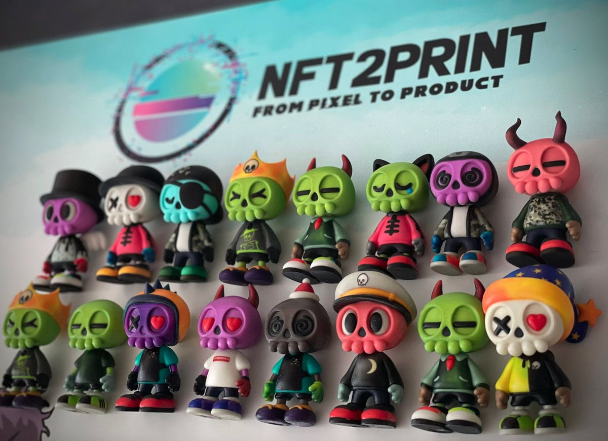 ToyMories's tweet photo. We will take control of the toy meta as part of #OCTOYBER. 👀

We're THE 1ST to have our NFTs converted into 1:1 CUSTOM IRL toys &amp; registered on the blockchain. 🔥

THAT HAS NEVER BEEN DONE! THANKS TO @NFT2PRINTCOM FOR MAKING THIS POSSIBLE. 🙌 

#ToyMoriesTakeOver #NFTs #Toys https://t.co/XvDDANfj7W