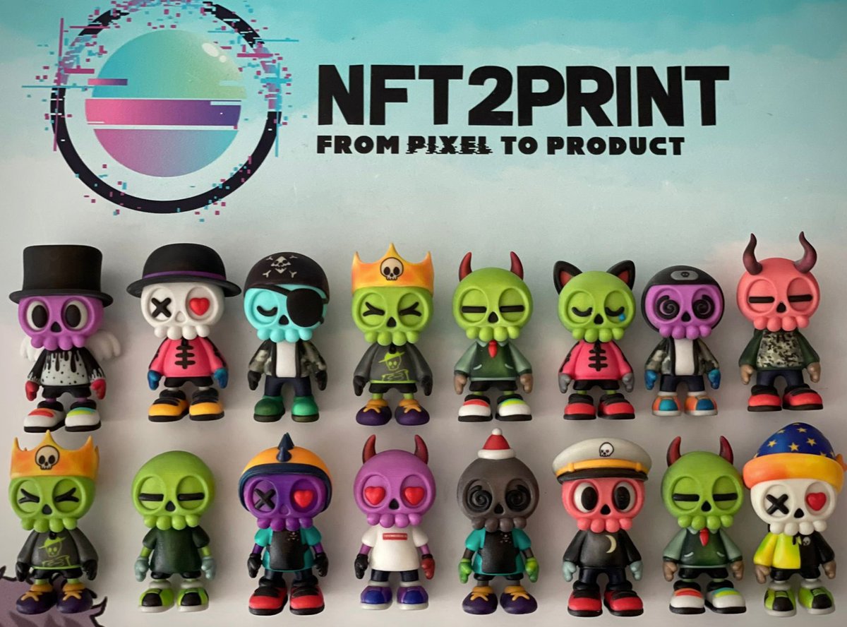 ToyMories's tweet photo. We will take control of the toy meta as part of #OCTOYBER. 👀

We're THE 1ST to have our NFTs converted into 1:1 CUSTOM IRL toys &amp; registered on the blockchain. 🔥

THAT HAS NEVER BEEN DONE! THANKS TO @NFT2PRINTCOM FOR MAKING THIS POSSIBLE. 🙌 

#ToyMoriesTakeOver #NFTs #Toys https://t.co/XvDDANfj7W