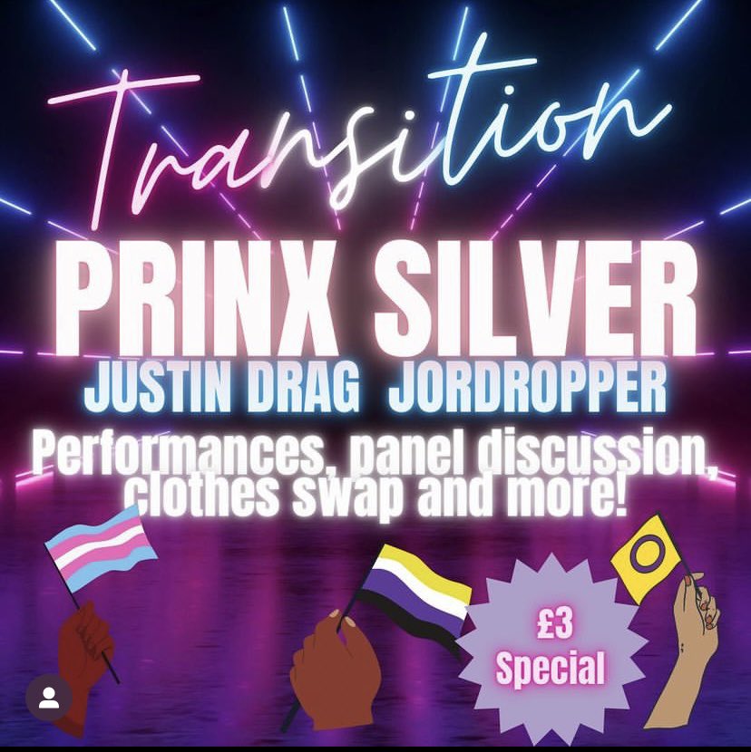 ReviewsRhys's tweet photo. We recently attended our first ever transition event hosted by @thequeeremporiu which included a line-up of Justin Drag , Jordropper and Prince silver! https://t.co/pGzyUm96MD #TransRightsAreHumanRights #transition #queer https://t.co/PTj154hfD3