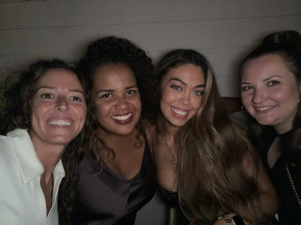 AForeman90's tweet photo. Lovely evening with these beautiful people. Always good for the soul to get out dancing, having a giggle and making memories 💖 https://t.co/8AgJ5oO0by