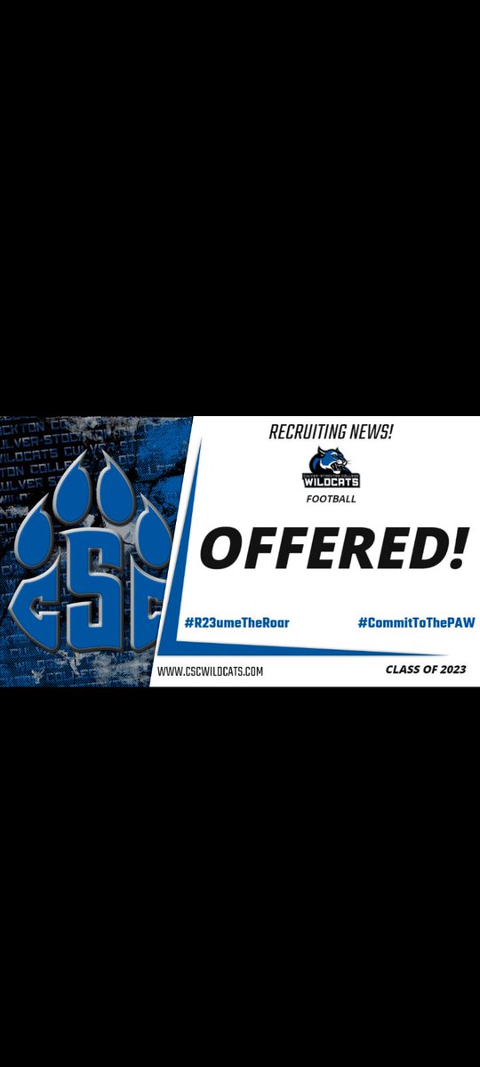 Blessed to receive a offer from culver Stockton college @CoachCutshaw @OldGoldFB @CoachSamAdams @Tavon_Lawson @jeremy_satcher