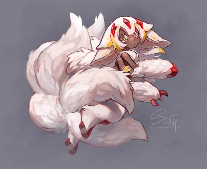It's been a long time since I read the manga. And now I finally finished watching the anime and cried again. Thanks a lot. I'm happy. Little sun.#メイドインアビス #Madeinabyss #miabyss 