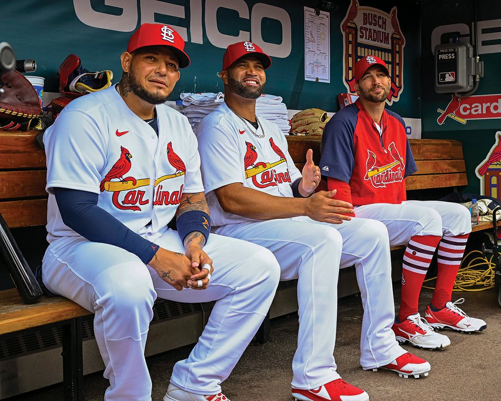 One final time at Busch. 

Pujols at first
Yadi catching
Waino on the mound

This will be a fun one.
