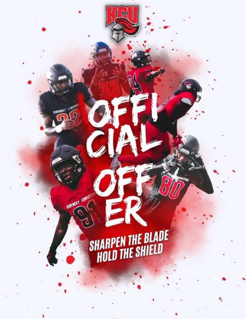 Truly Blessed to receive an offer From Kentucky Christian University ❤️🖤@CoachRichRaglin @CoachEBrown8 <a href="/CoryBLee/">Coach Cory Lee</a> <a href="/coachnlansdell/">Nick Lansdell</a> <a href="/GoKnightsFB/">KCU Football</a> <a href="/CoachJBWallace/">JB Wallace</a> <a href="/prattvillelions/">Prattville High School Athletics</a> <a href="/AL7AFootball/">Alabama7AFootball</a>