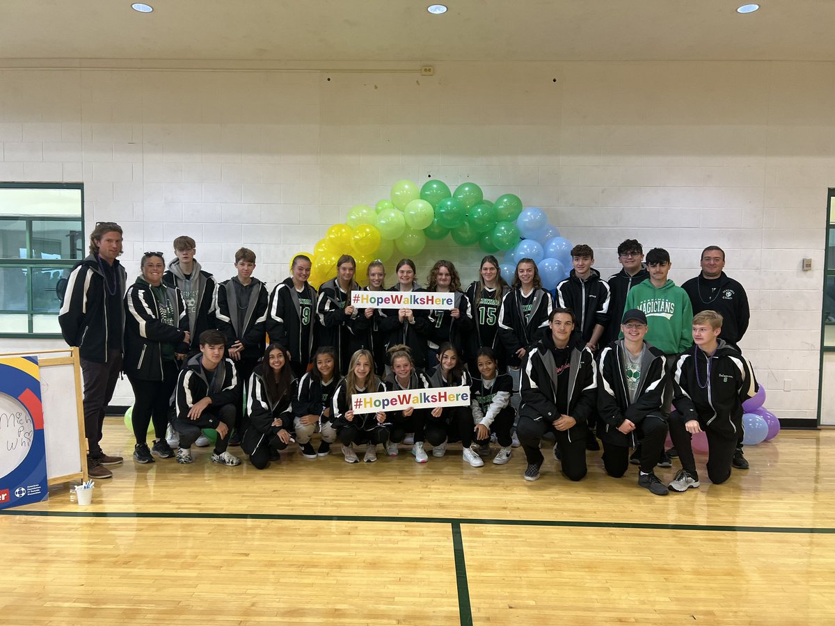 CoachLanahan's tweet photo. Herkimer Soccer Teams participated in the Out of the Darkness Community Walk this morning at HCCC. A walk that  provides an opportunity to acknowledge the ways in which suicide and mental health conditions have affected our lives and the lives of those we love and care about! https://t.co/NYhwOP5yVI