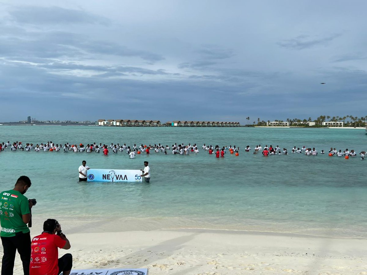 stoplc's tweet photo. We’re really excited to be a sponsor of freediving world record event Neyvaa, with most number of people freediving simultaneously.
Congratulations to the 'Neyvaa 2' team for setting a new @GWR
#neyvaa #freedive #1breath4theoceans https://t.co/ajFRAgzywi