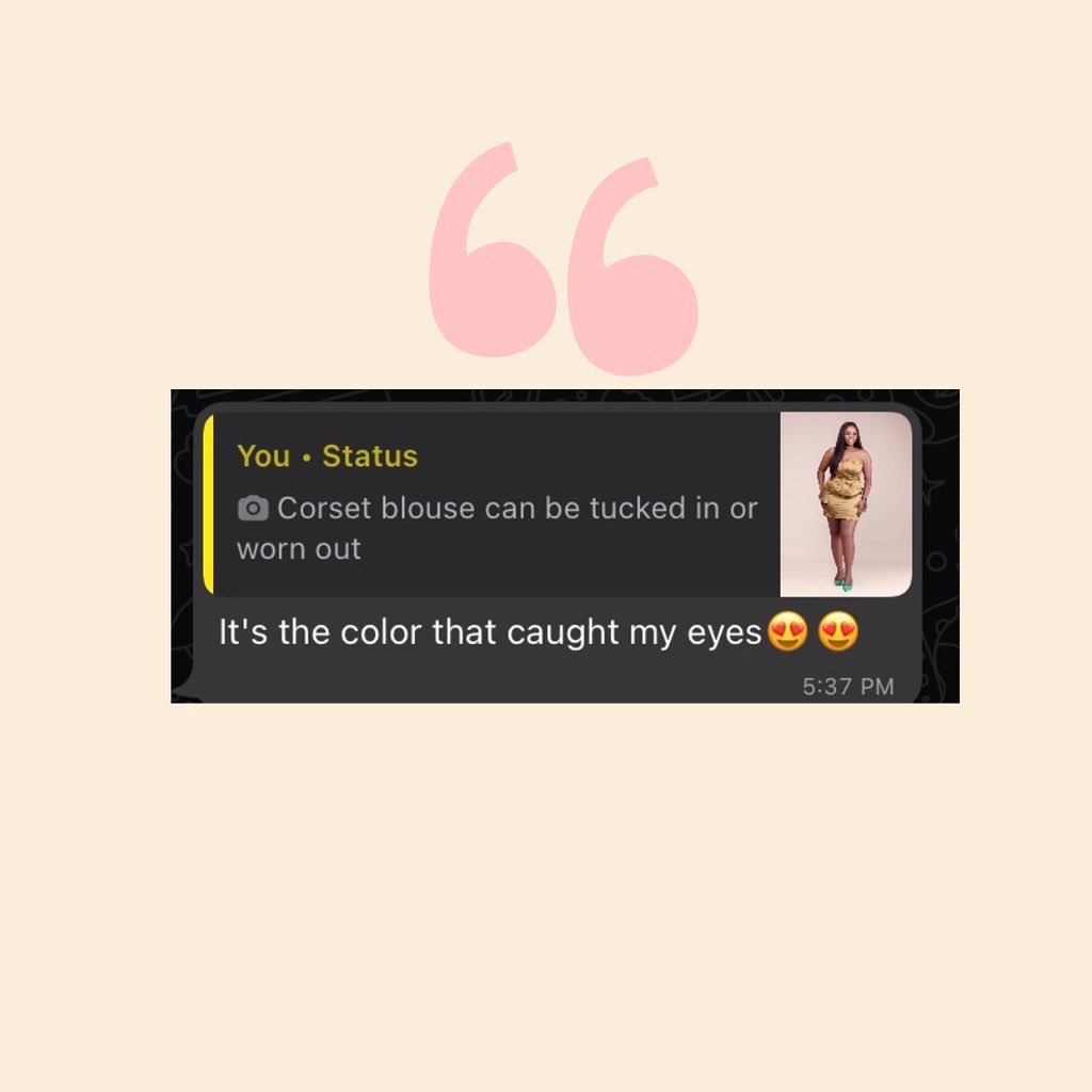 AdaureCo's tweet photo. We released ‘Of Colours and Silk’ two days back and here’s what some of us had to say about it 🥺🥺

#FashionBrandsInLagos #SilkFashion #MadeinLagos https://t.co/o9kHqNHsHy