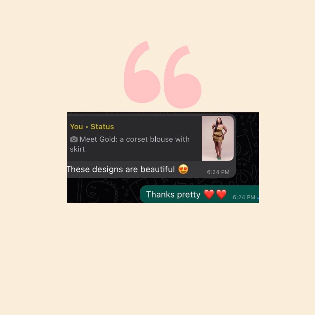 AdaureCo's tweet photo. We released ‘Of Colours and Silk’ two days back and here’s what some of us had to say about it 🥺🥺

#FashionBrandsInLagos #SilkFashion #MadeinLagos https://t.co/o9kHqNHsHy