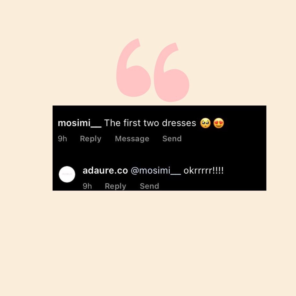AdaureCo's tweet photo. We released ‘Of Colours and Silk’ two days back and here’s what some of us had to say about it 🥺🥺

#FashionBrandsInLagos #SilkFashion #MadeinLagos https://t.co/o9kHqNHsHy