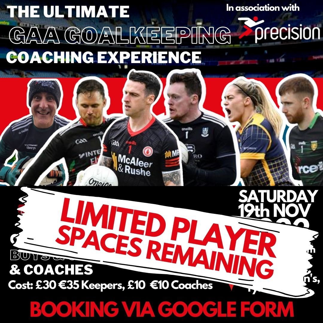 Gaelic Keeper Coaching - Dr. Donal Hughes tweet media