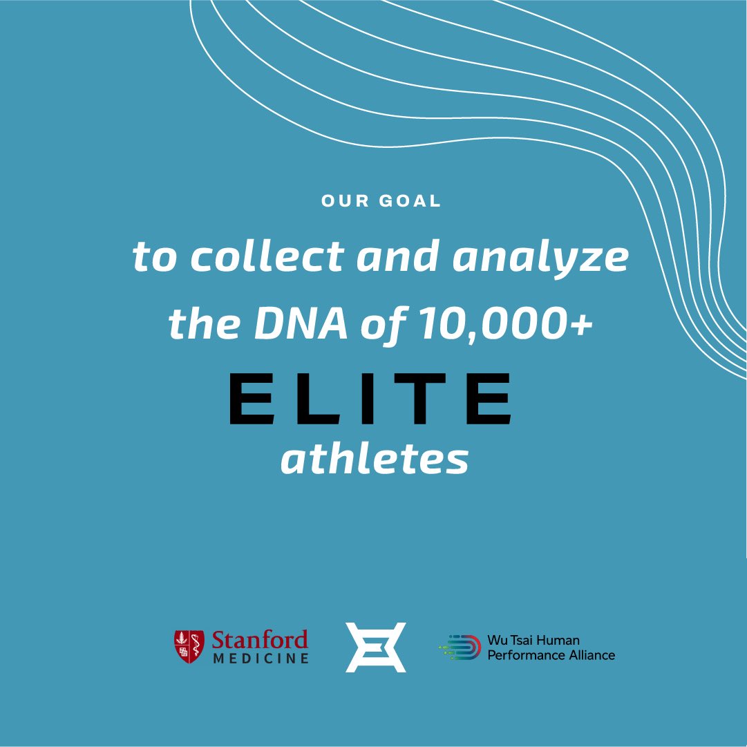 I’ve always wondered why some people can perform athletic things at high levels. Now <a href="/WuTsaiAlliance/">Wu Tsai Human Performance Alliance</a> is researching a sector of elite athletes to find out! If you believe you’re elite, consider contributing to this science. elite.stanford.edu