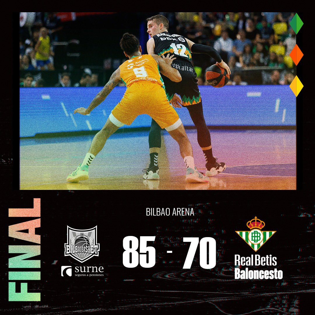 bilbaobasket's tweet photo. 🔥 GARAIPENA 🔥

Espectacular victoria de los MIB con un homenaje al juego y al esfuerzo colectivo. Pies en el suelo y a seguir currando. 

Eskerrik asko Miribilla 🖤 https://t.co/ST3z9y08ew