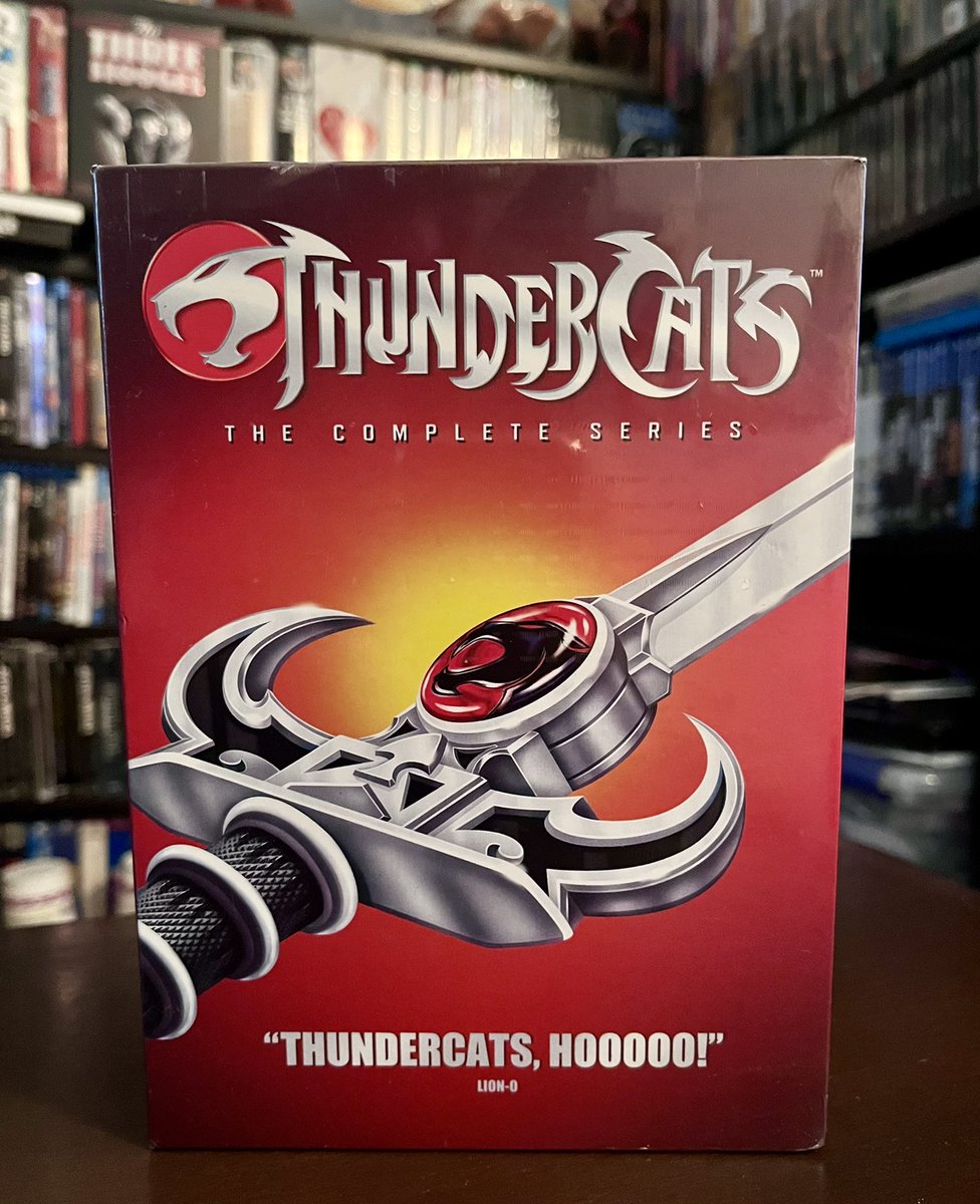 bryan5c0tt's tweet photo. Just got the original series of Thundercats the complete set! I haven’t watched this in years!
“Thunder, Thunder, Thunder,
Thundercats, HO”!
#Thundercats #ThundercatsCartoons #LionO #Cheetara #Panthro #Alluro #cartoons #80sCartoons #80s #DVD #growingupinthe80s #80skid #Snaf https://t.co/HG2slMmpLp