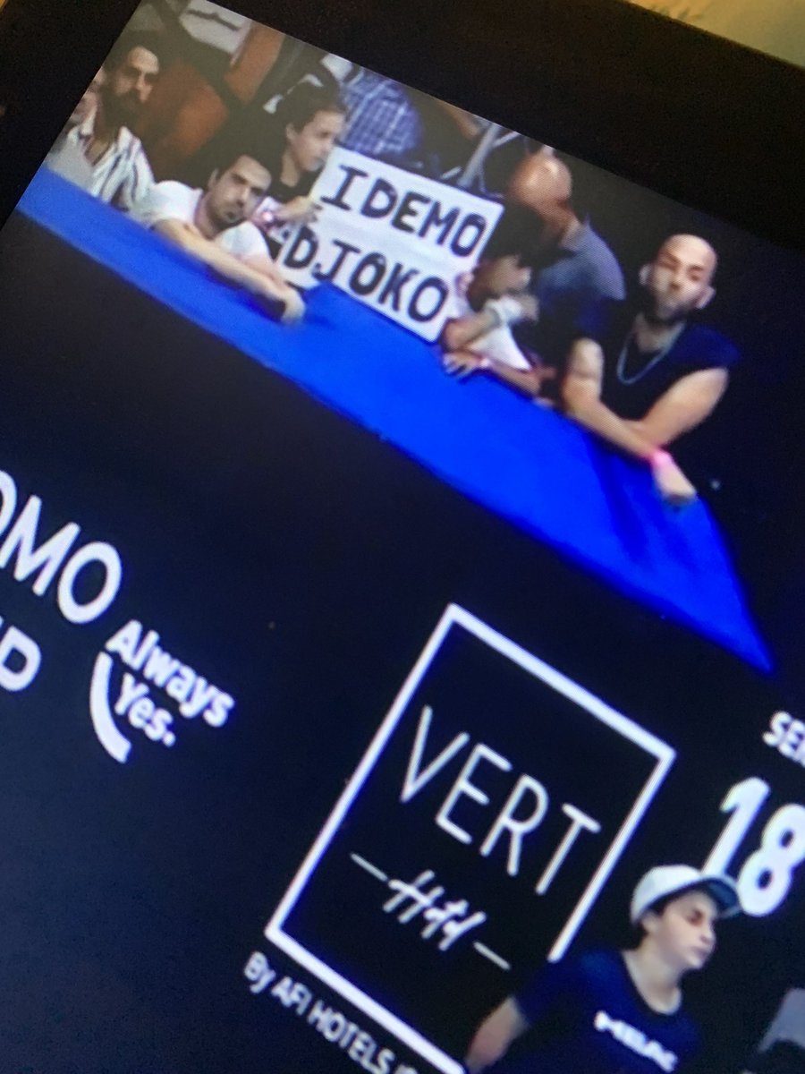 Love this lil girl with her cute placard 🖤 #idemo #TelAvivOpen