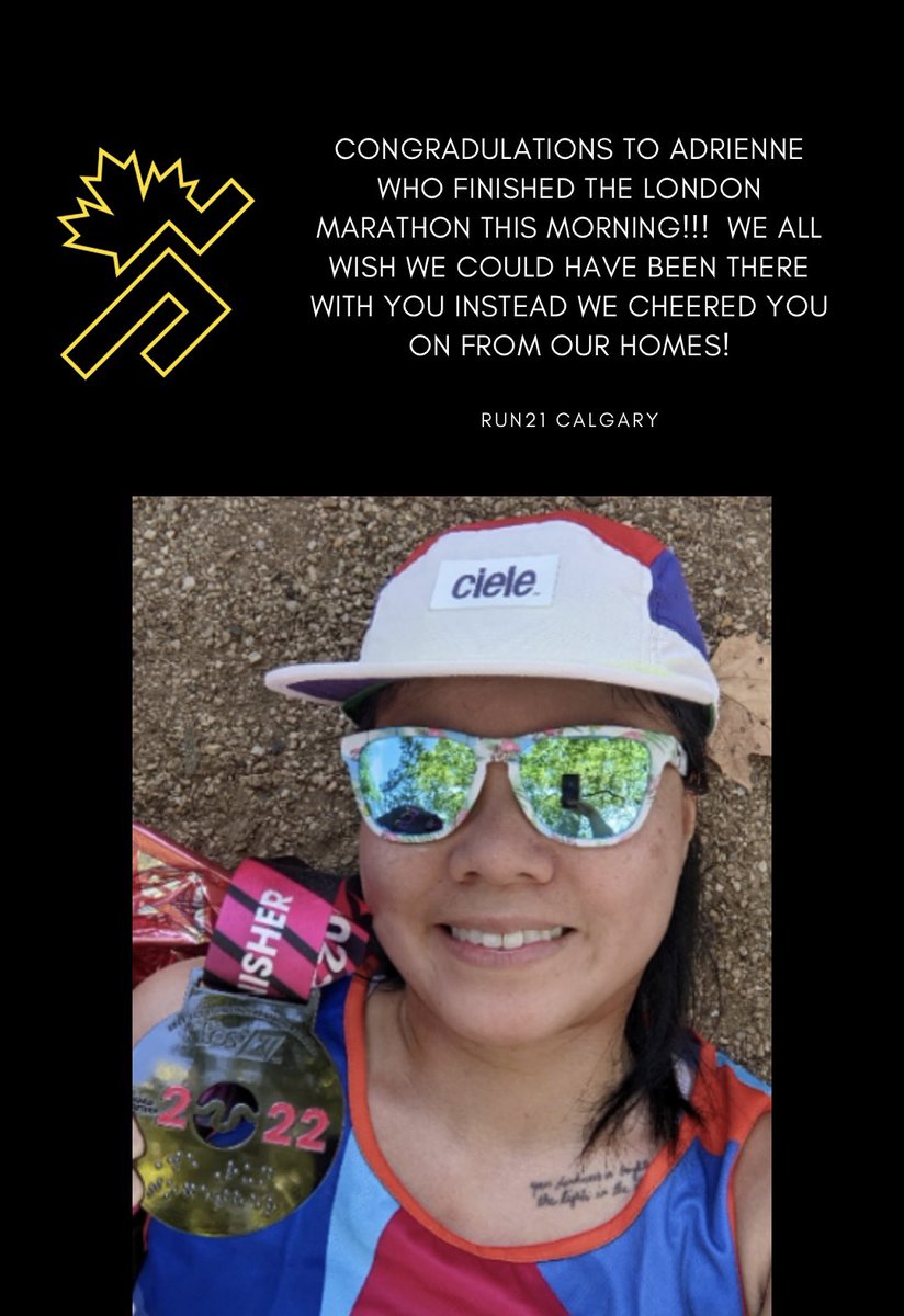 21Calgary's tweet photo. #run21 #runyyc #comeforarun #proud #londonlegend #londonmarathon #training #longdistancerunner #marathontraining #marathonrunner  #runnersofinstagram https://t.co/b44NuQebOm