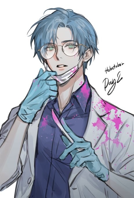 「doctor glasses」 illustration images(Latest)