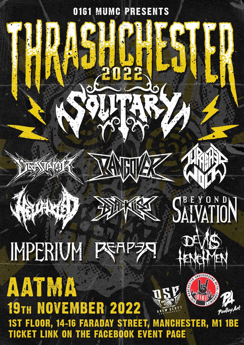 BS_thrash_uk's tweet photo. Thanks to everyone who watched us on Friday at Satans! And thanks to @DC_SOUNDATTACK , @TapestryPromo and @TheCrawlingBand for having us on.

Our next gig is Thrashchester in November, see you there!

#beyondsalvation #metal #heavymetal #music #gig #thrash #manchester https://t.co/W4TFxuPGdu