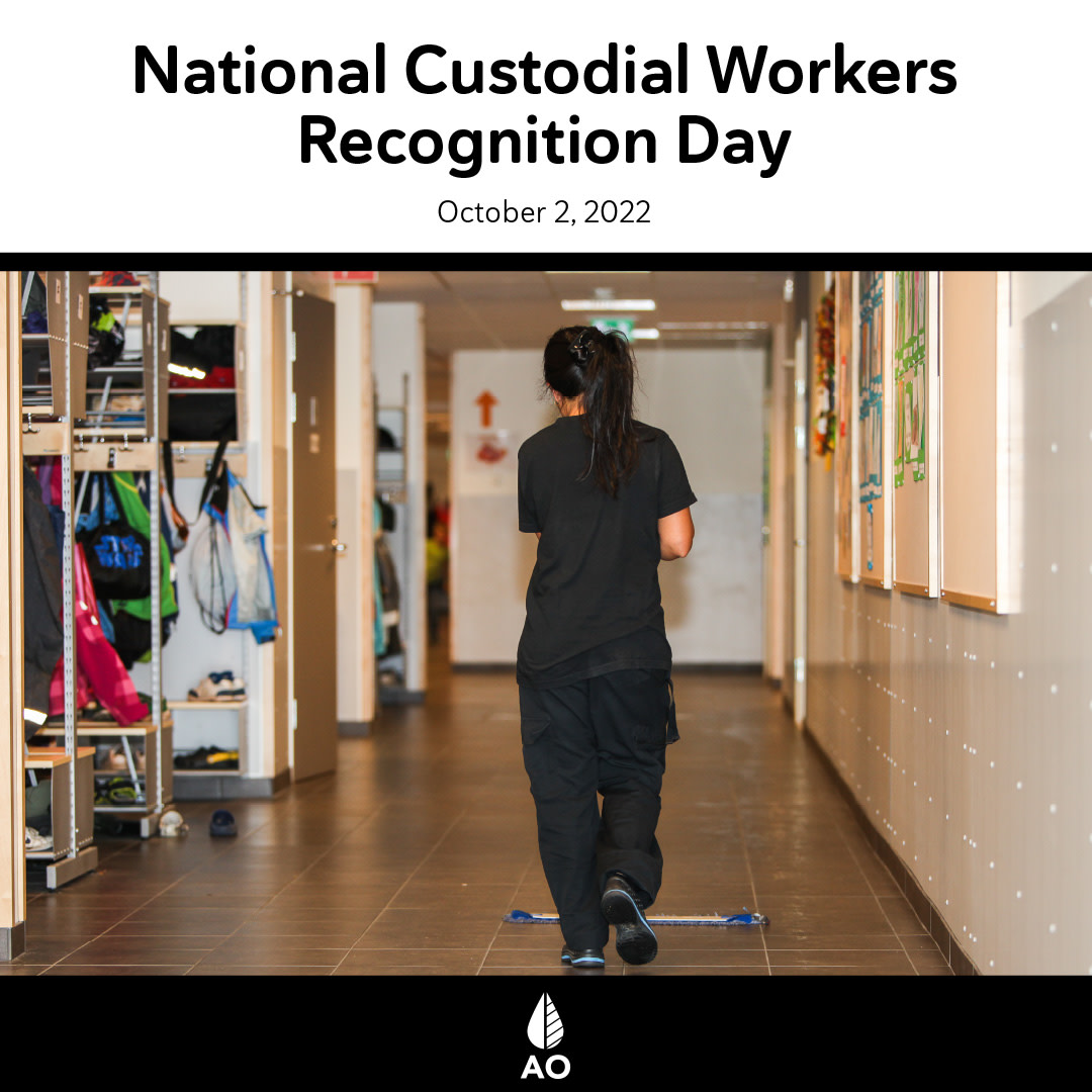 AOcleans's tweet photo. Today is #CustodialWorkersRecognitionDay. Show your appreciation to those who work tirelessly behind the scenes. https://t.co/HPizUFWm3S