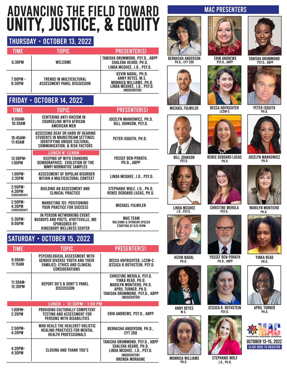 zkKn1ght's tweet photo. I’m so proud of our amazing speakers and topics.  This conference is virtual and CEUs are available!  We are having a meet and greet in Hyattsville, Md on Friday night, Oct 14.  Please join us. https://t.co/MvmARqAieG