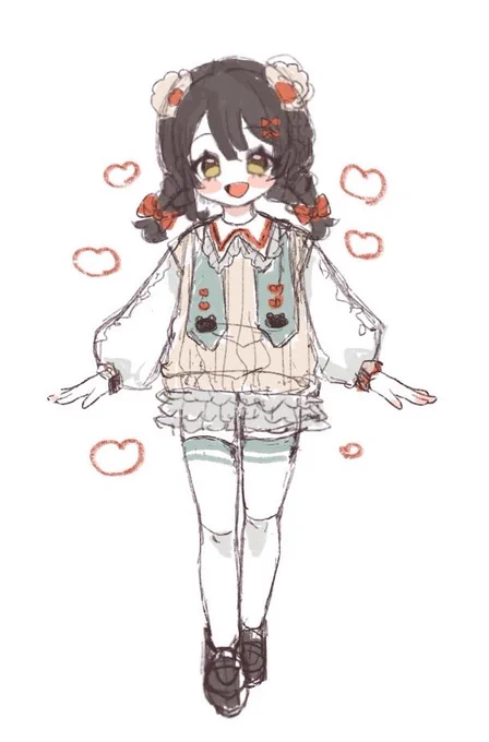 立ち絵描くの楽しくなっちゃったんだなー〜ー〜 