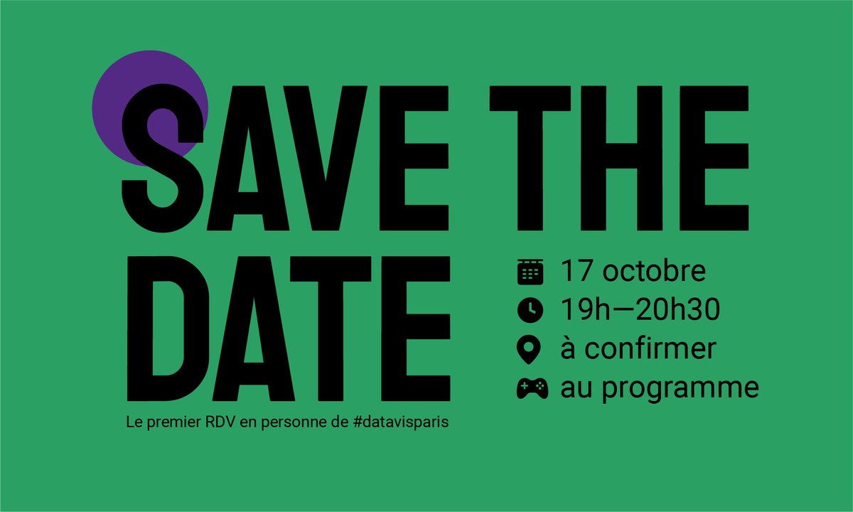 Meetup Datavis Paris tweet media