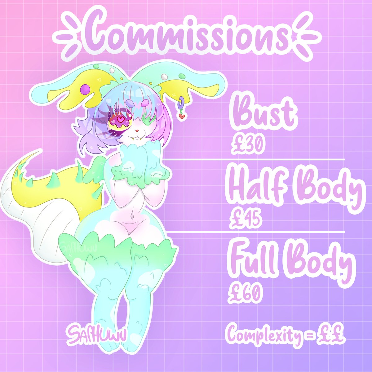 SaphUwU_'s tweet photo. 💖🌸My commissions are open!!🌸💖

✨To claim a spot DM me your character!
:33✨

Don't hesitate at all to DM me about anything! 🌸

#commissionsopen #furry #furryart #furrycommission #artcommission #furryartist #furrydrawing
#furryadopt #furryadoptable #ocdesign #fantasydesign https://t.co/J3UGupBFso