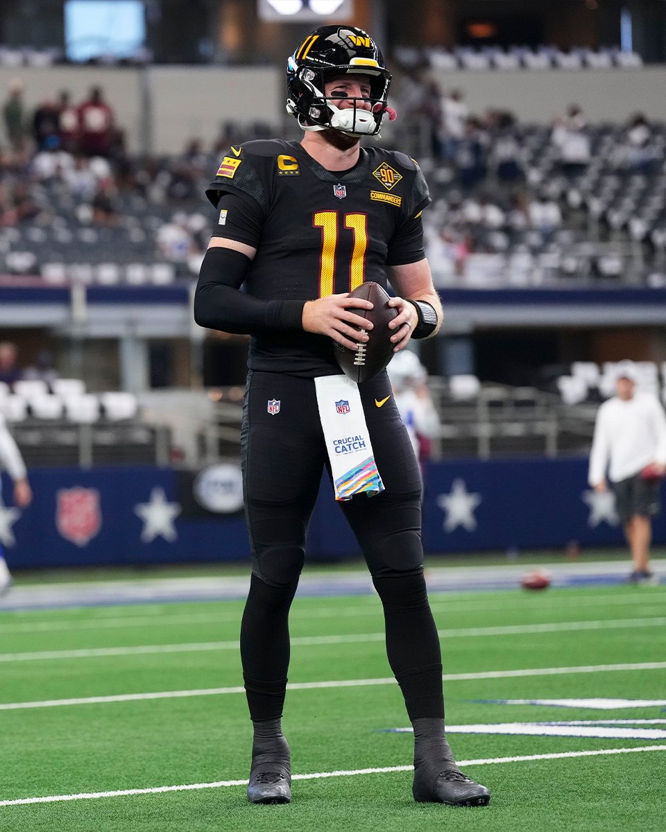 NFL on X: 'Thoughts on the @Commanders all black uniforms