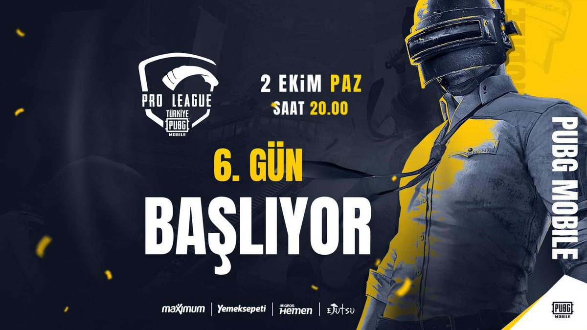 fbespormobile's tweet photo. Kazanmak İçin! ⚡

PMPL - Turkey Fall 2022 serüvenimizin 3. Aşama 6. gün mücadeleleri az sonra başlıyor.

📺| https://t.co/Wwx6DqL3Nv

#HerZamanHerYerde #FBPUBGM #PUBGMOBILE #PMPL https://t.co/qI9H1haEBl