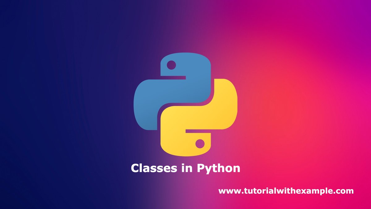 tutorialwithe's tweet photo. In other to define a class, we simply have to use the class keyword followed by the name that we want to use, then a colon symbol ‘:’.

https://t.co/MMIySJ2Bb1

#tutorialwithexample #COD #python #pythonclasses #100DaysOfCode #100DaysOfCodeChallenge https://t.co/iB5b8KQhfz