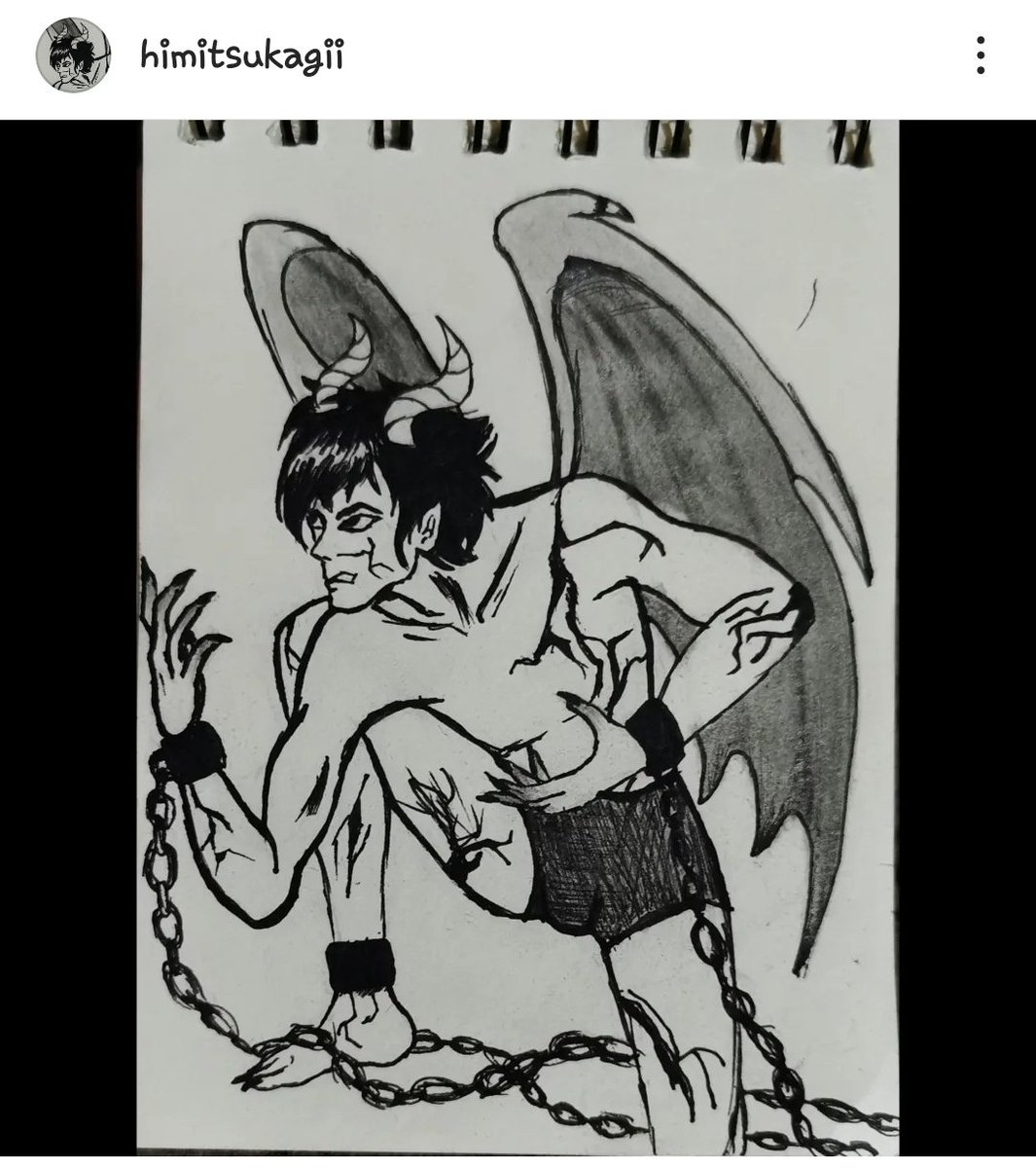 Emmphetamine's tweet photo. #gargoyle for #inktober2022 😁 #inktober2022gargoyle https://t.co/ovUKbGAjUf