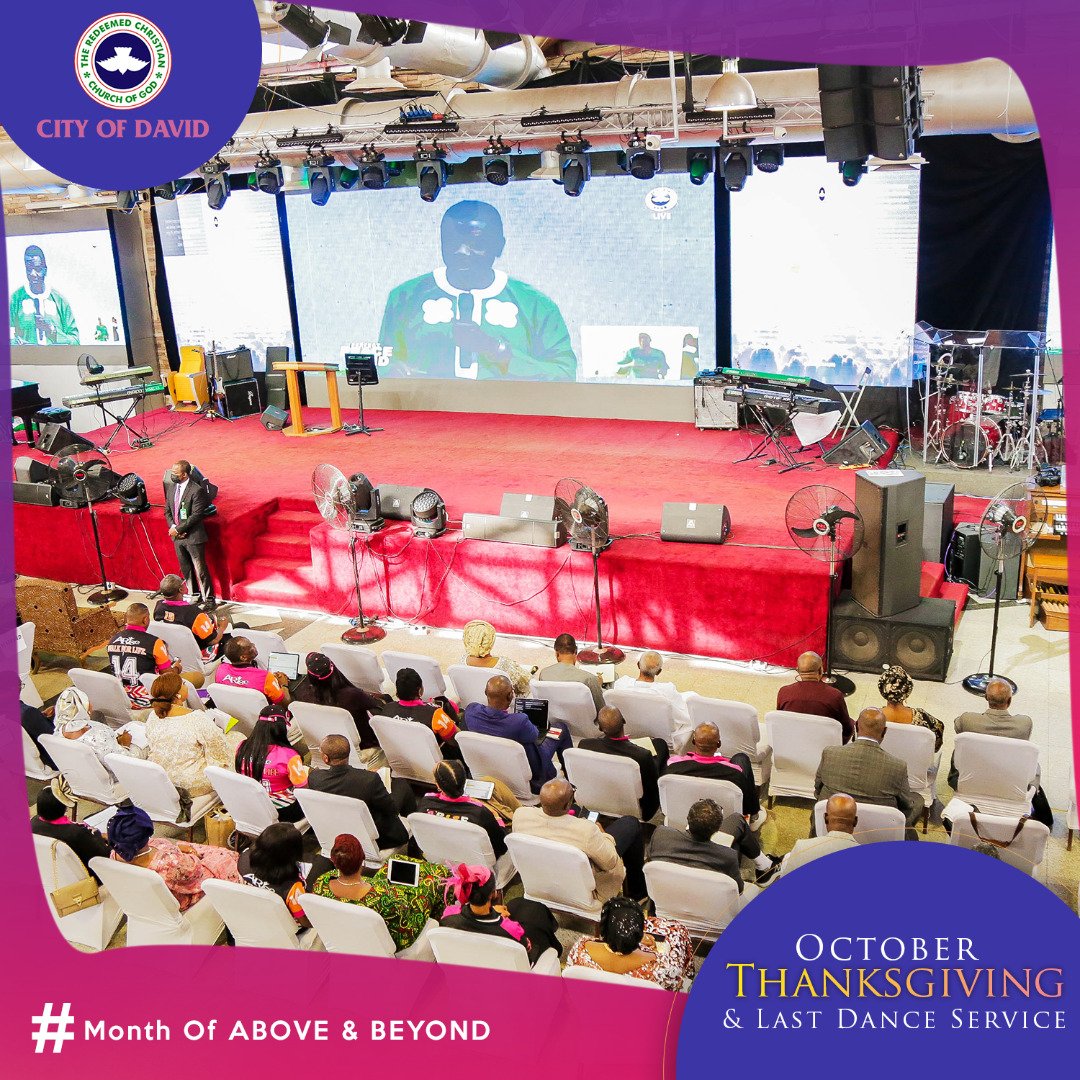 RCCGCityofDavid's tweet photo. When we linked up with our Father in the LORD, @PastorEAAdeboye for RCCG October Thanksgiving Service themed #PerfectPeaceInTheLand
#CODThanksgivingService
#CODLastDance
#AboveAndBeyond
#ILoveMyCOD
#CODOnline https://t.co/Xrphmly3eO