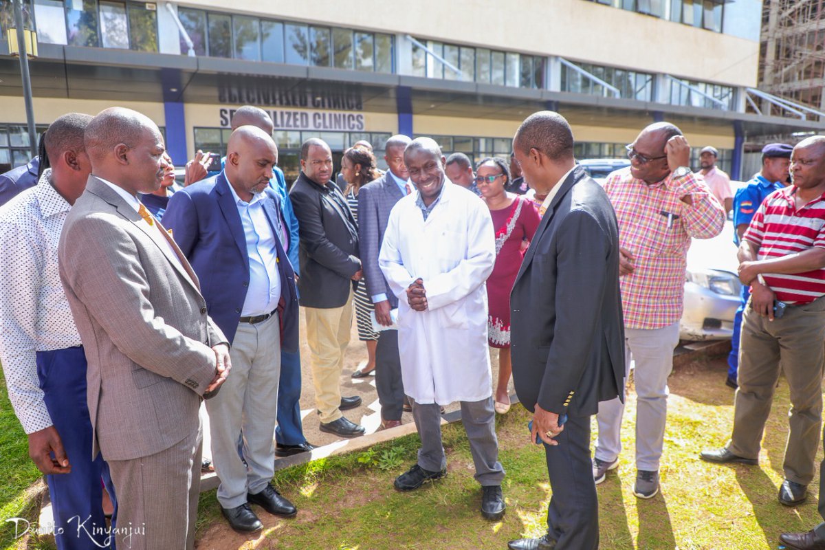 KWamatangi's tweet photo. 1) Toured Gatundu Level V Hospital. The facility has an 11-bed ICU that is unused, untouched and brand new as the day it was launched six years ago (2016). https://t.co/cGMd8H2l5P