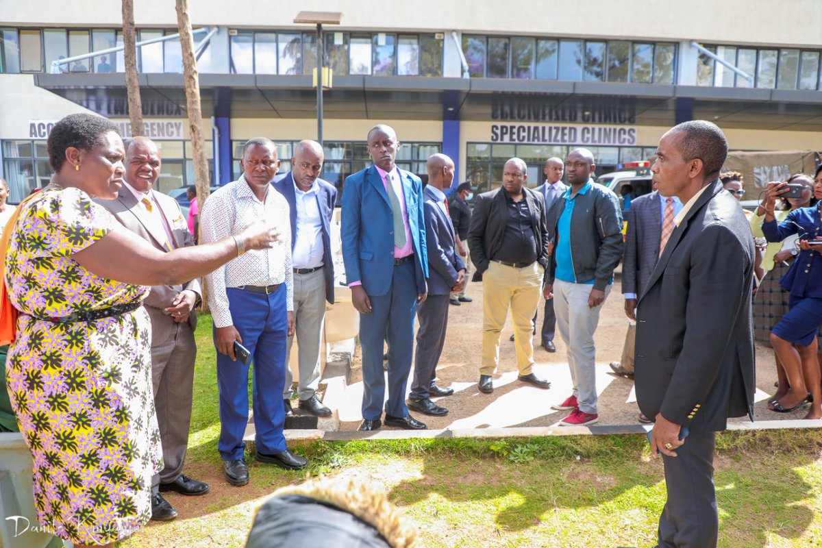 KWamatangi's tweet photo. 1) Toured Gatundu Level V Hospital. The facility has an 11-bed ICU that is unused, untouched and brand new as the day it was launched six years ago (2016). https://t.co/cGMd8H2l5P