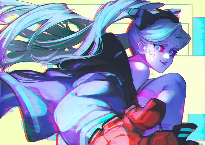 #CyberpunkEdgerunners #Rebecca 