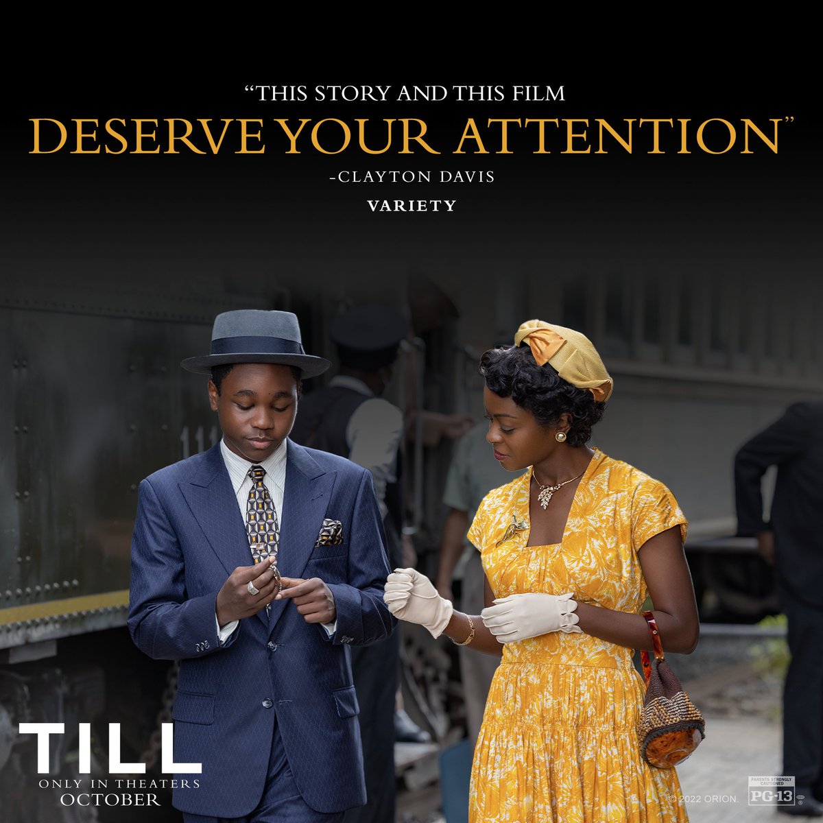TillMovie's tweet photo. See the film critics are praising. #TillMovie is in select theaters October 14, everywhere October 28. https://t.co/nRclvvcH0X