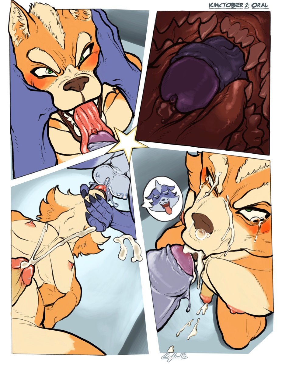 thendyart's tweet photo. Day 2 of Kinktober, the focus for today being Oral-Play! Some of you may recognize these characters~
#furryart #kinktober https://t.co/eRcyagLqKG