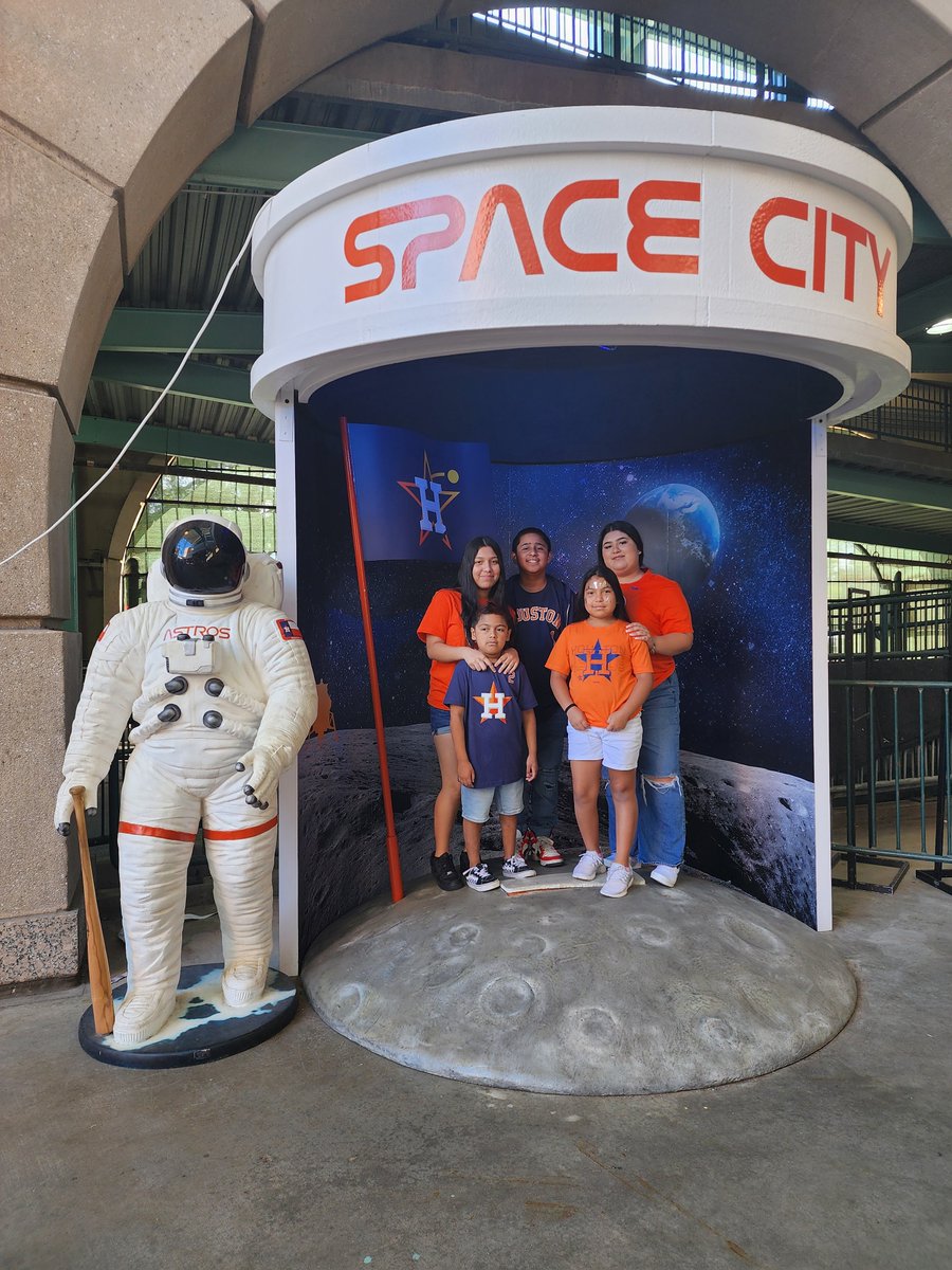 Astros game with the family! #LevelUp