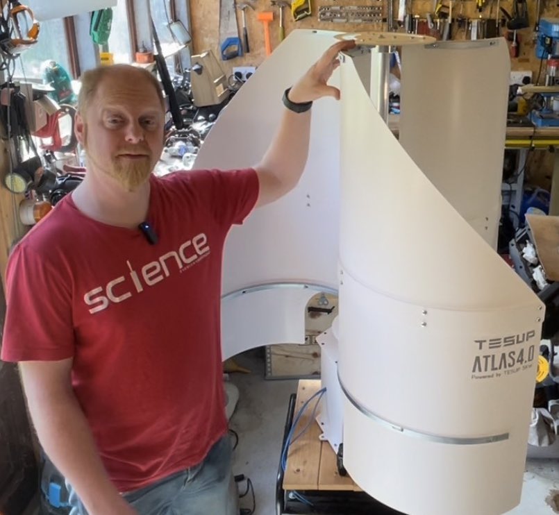 SustainableOz's tweet photo. Project wind turbine is back on finally! The missing Inverter finally made an appearance after waiting since March 26th!
New YouTube video hopefully this week.
Follow for more updates!
#SelfPowered #Tesup #OffGrid #WindTurbine #Atlas4 https://t.co/1QFVHRroSR