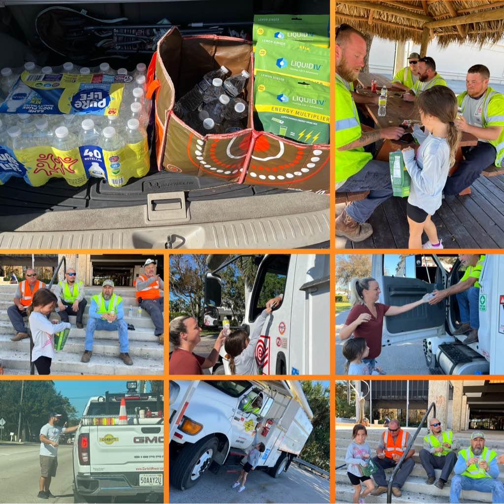 MANATEE MIDDLE (@roarmms) on Twitter photo Thanks to a great relationship with <a href="/VOEPanthers/">Village Oaks Elem</a> & <a href="/BenisonCenter/">benison center</a> we were able to provide bottled water & <a href="/liquidiv/">Liquid I.V.</a> to <a href="/insideFPL/">Florida Power & Light</a> workers around Naples.
The combined efforts will help bring support to our community as we recover from Hurricane Ian Thanks to a great relationship with <a href="/VOEPanthers/">Village Oaks Elem</a> & <a href="/BenisonCenter/">benison center</a> we were able to provide bottled water & <a href="/liquidiv/">Liquid I.V.</a> to <a href="/insideFPL/">Florida Power & Light</a> workers around Naples.
The combined efforts will help bring support to our community as we recover from Hurricane Ian