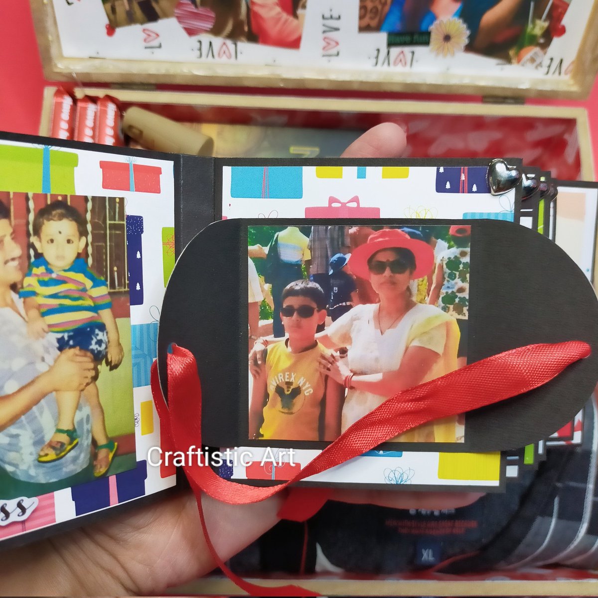 craftisticart's tweet image. MDF Birthday Hamper Box. Holds 30-35 photo's. This one is birthday and love theme based for someone's boyfriend. Box size- 12"/12". Customisation available. DM us for order. Order before 30 days. Video Link: youtu.be/ZPLgMT9n170
#CraftisticArt #mdfbox #hamperbox #giftbox #mdf