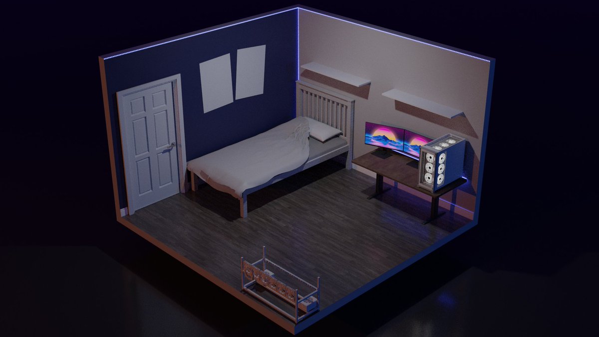 OD3D_'s tweet photo. a 3D room I designed a couple of months ago but never finished https://t.co/Y3hGcM39Iz