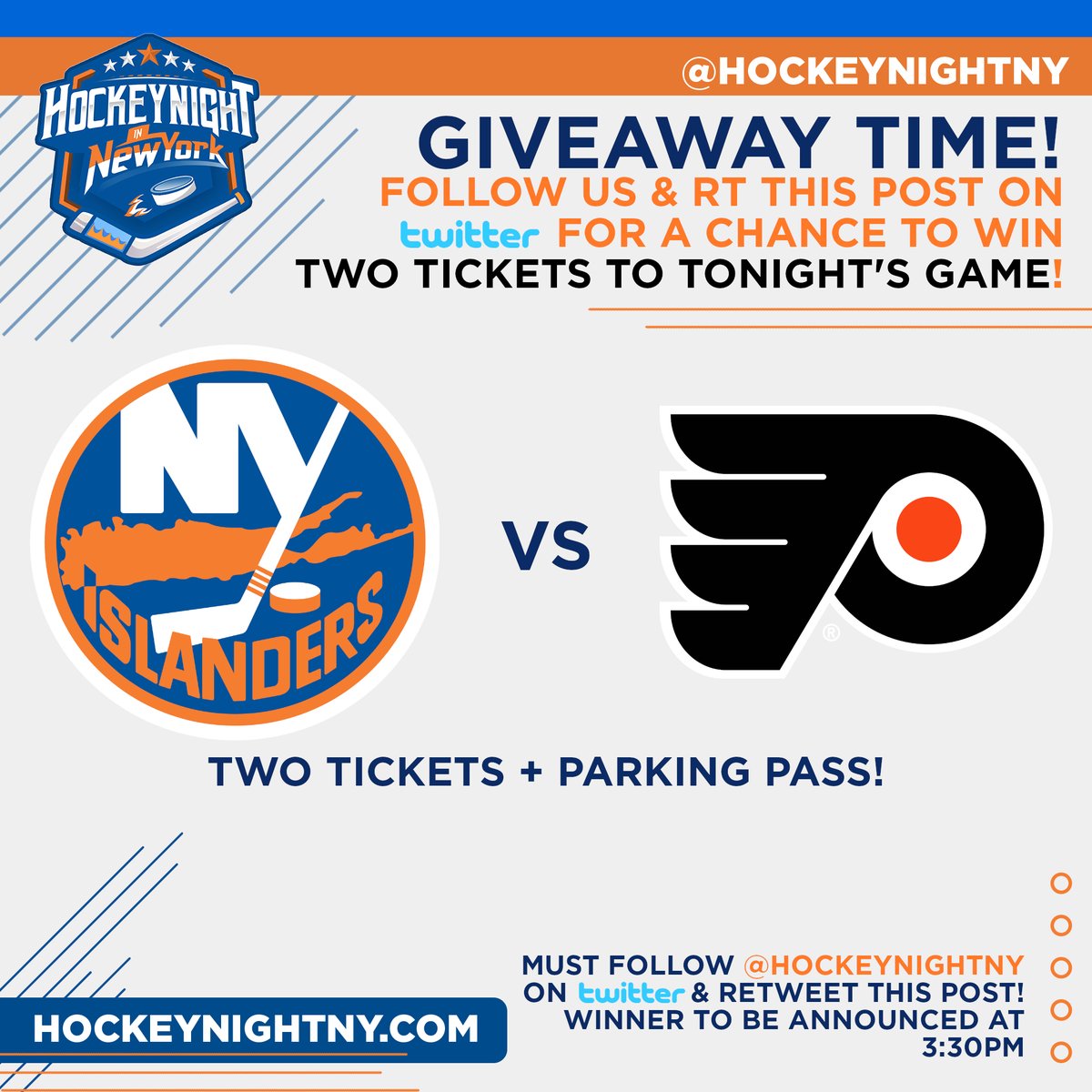 Want to score free tix + parking for tonight's game? Check the image below for your chance to win #Isles <a href="/Bluelinedeli719/">Blue Line Deli & Bagels</a> <a href="/lostfarmerbrew/">Lost Farmer Brewing Co.</a> <a href="/RJDanielsRVC/">RJ Daniels</a>