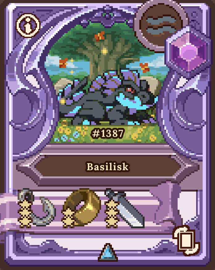 DFKnous's tweet photo. I know!

Personally, I find my #75 (#Serendale, OG!) #InnerGrove Stag more visually appealing.

I could, perhaps, potentially, be persuaded to trade it for GigaMomo's Basilisk. Maybe.

$JEWEL #CRYSTAL #DFK #DefiKingdoms @DefiKingdoms #DFKpets @WSDMStudios #GameFi #Pokemon #NFTs https://t.co/SQuAqiDGyE