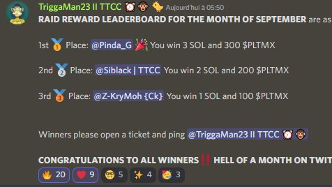 Z_KryMoh's tweet photo. More time I spend at #TTCC, more my wallet increases in value! 💎🐵💎
Thanks for everything fam 💪❤️👌
#RaidersRewards #Airdrops #RevShare
#TTCC #88MPH #Fluxtility #Involed #Builders
#NFT #SOL #PLTMX @TimeTravelingCC @fluxtility
🌔⏱️🐒🏎️🔥🔥🔥🔥🔥🌍 https://t.co/3rTUt9SyiG