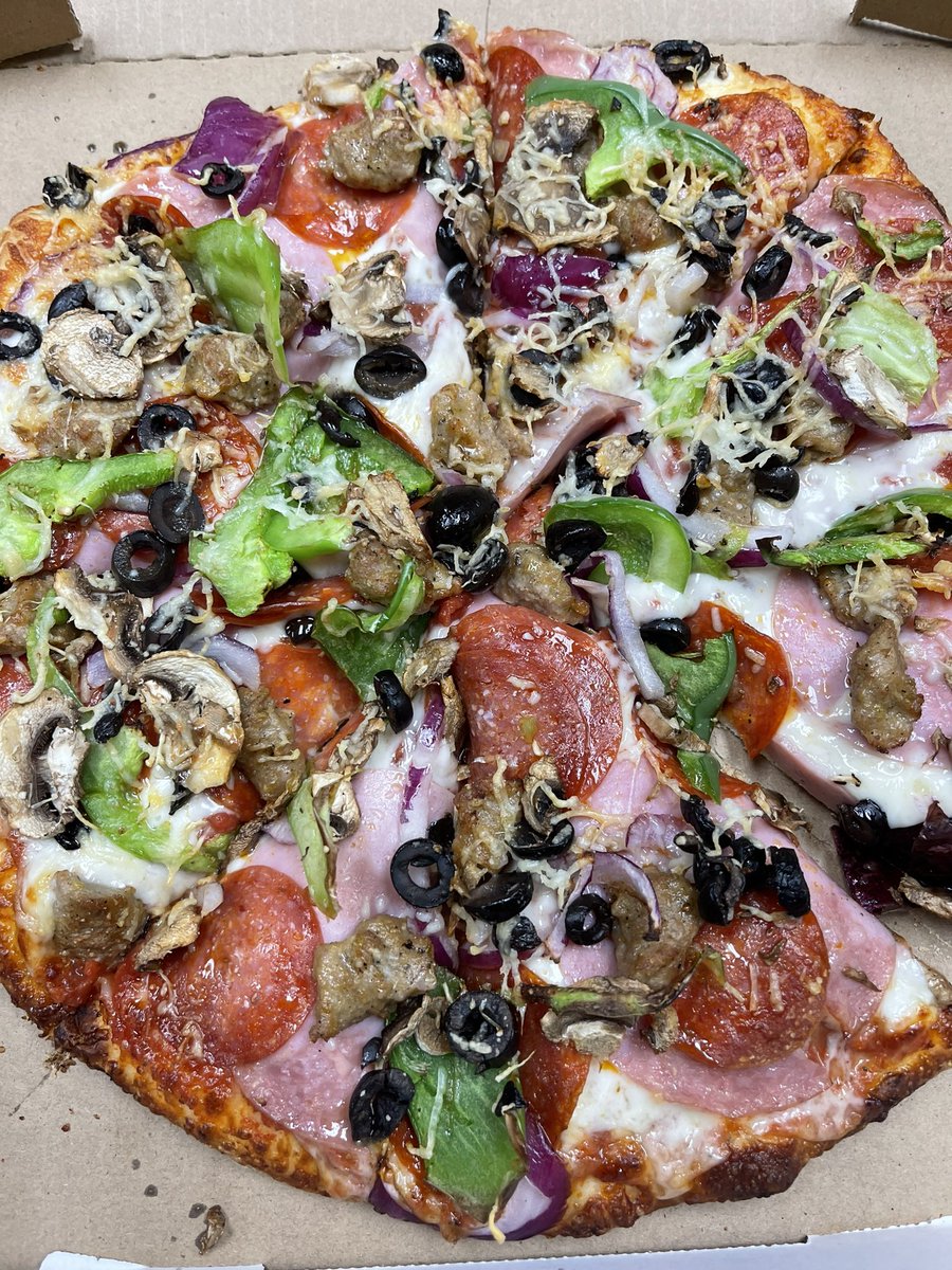 MonstrousPizza's tweet photo. Pizza over Pumpkins is what we say for this month of October! Dont hesitate to request one of our free, special edition Monstrous Pizza magnets! https://t.co/3WAL2OWalV