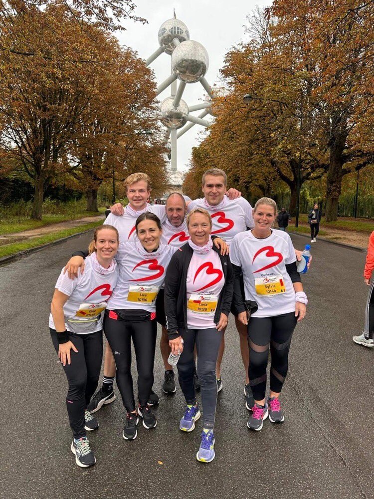 jlissens's tweet photo. @arnaudfeist @BrusselsAirport Thank you Mr Feist, for this opportunity. People from .@Dhlaviation and .@skeyesBE_NL partnered up today for a great experience. We run to have fun, together. https://t.co/nruSOdXZ5Y