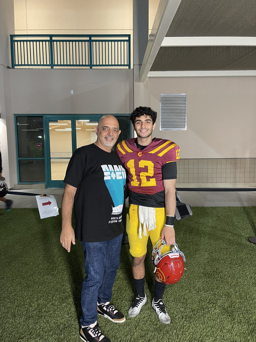 So very proud of <a href="/aram_qb_13/">Aram “Rambo” Araradian 🇺🇸🇦🇲</a> patiently waiting for his opportunity at <a href="/GlendaleCollege/">Glendale Community College Football</a>  - <a href="/LAQBCLUB/">Anton Clarkson</a> <a href="/Districtsp/">THE DISTRICT S.P.</a>