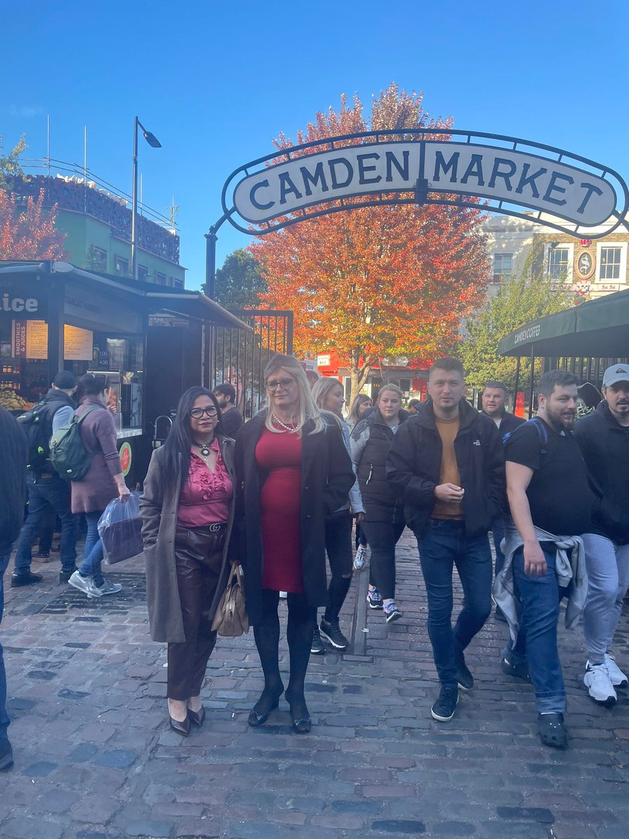 After the London #femdomball chilling a bit at londons camden market @MsSaintlawrence @LadyAi17 @sophiesuxcok #flrmarriage #sissyhusband #femaledomination #femalesupremacy #myWifeismyMistress