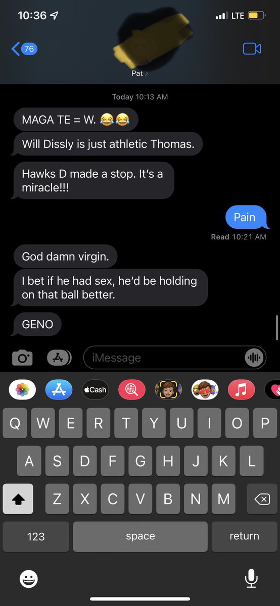 Jswype92's tweet photo. It’s only the first quarter and the Hawks game got us going through it @PYoungnumberone https://t.co/fDxdIEMw2q