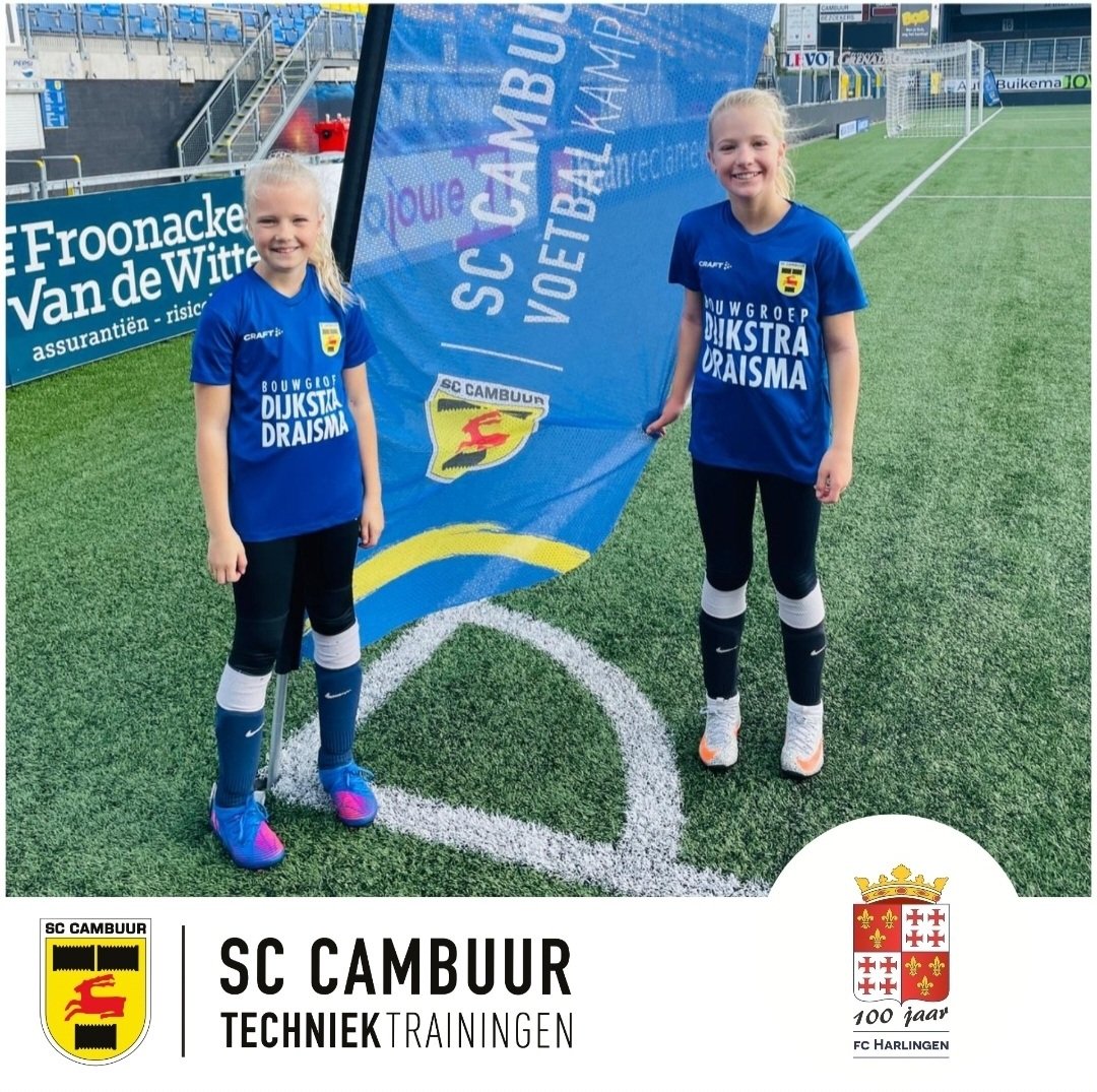 fcHarlingen's tweet photo. 𝑬𝒗𝒆𝒏 𝒗𝒐𝒐𝒓𝒔𝒕𝒆𝒍𝒍𝒆𝒏...
Dit zijn Britt en Lizz Elkerbout van fc Harlingen MO13 en zij zijn vandaag gestart met de jeugdtechniek trainingen bij @SCCambuurLwd
Goed bezig meiden 👏 💯
#ontwikkelen #voetbal #spelplezier #sccambuur #fcharlingen #MO13 #meidenvoetbal https://t.co/mlSLyJFDiy